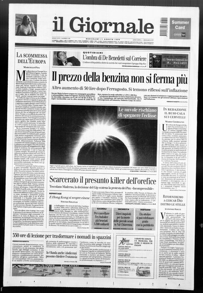 Il giornale : quotidiano del mattino